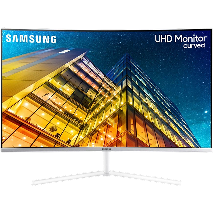 מסך מחשב 31.5'' Samsung U32R591CWP VA 4K UHD 4ms - צבע לבן שלוש שנות אחריות עי היבואן הרשמי