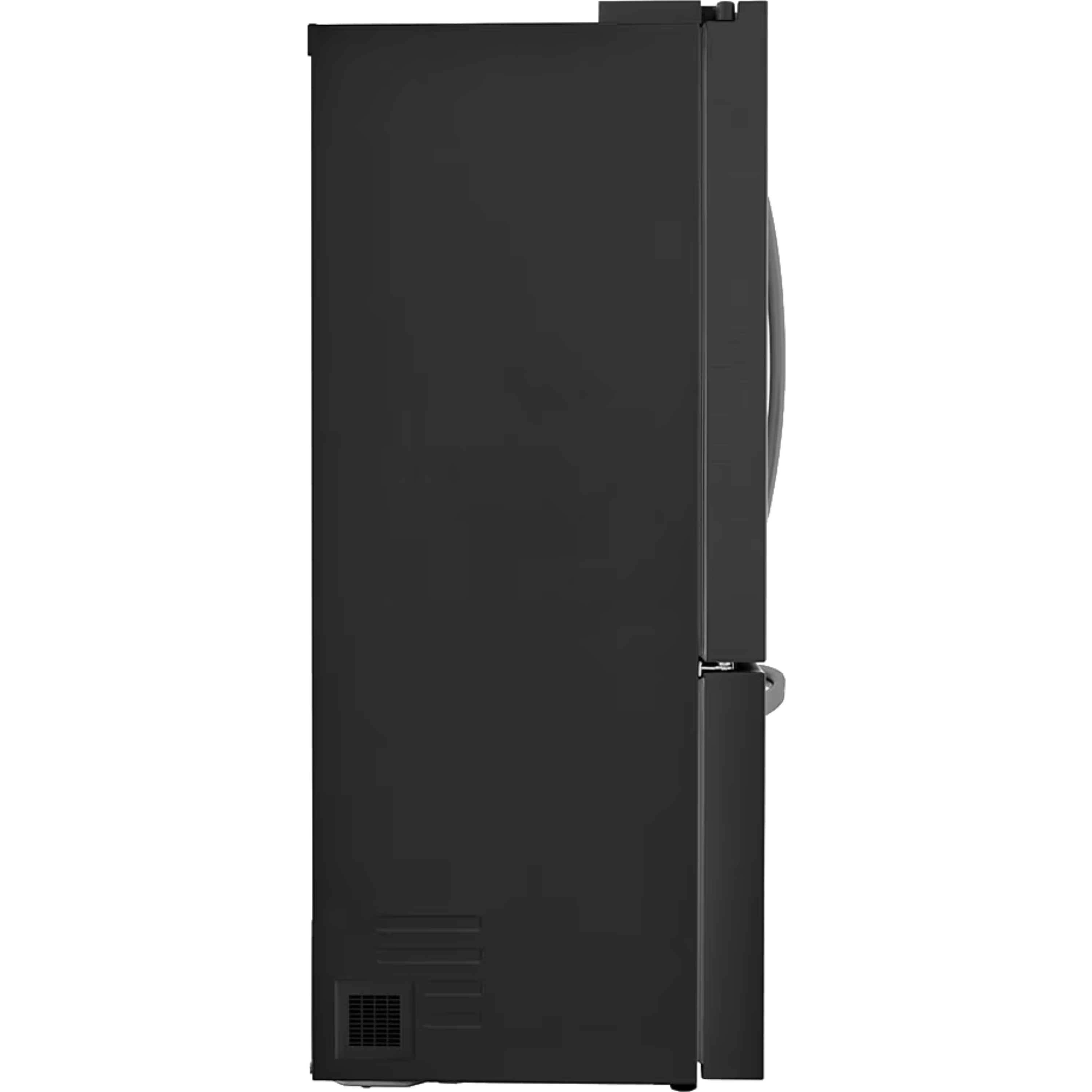 מקרר 3 דלתות מקפיא תחתון 750 ליטר LG GR-B278SE עם התקן שבת מובנה - גימור נירוסטה מושחרת אחריות ע
