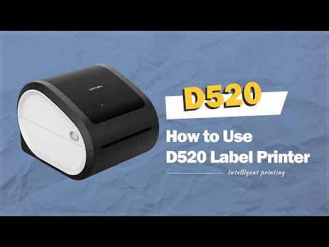מדפסת מדבקות למשלוחים Aimo D520 D520 מדפסת מדבקות למשלוחים