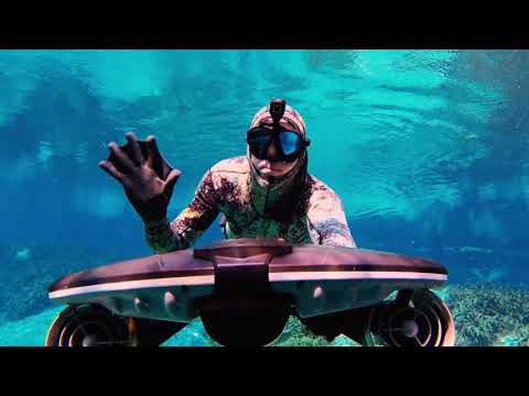 סקוטר -Phantom Gray WhiteShark Navbow+ Underwater Scooter (with 158Wh Battery) אפור