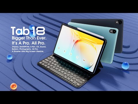 טאבלט Blackview Tab 18 256GB 12GB RAM 4G LTE + WiFi - צבע אפור חלל שנתיים אחריות ע