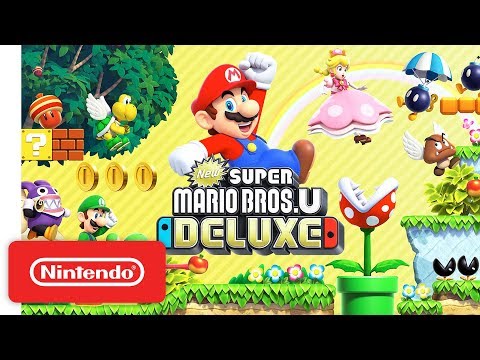 لعبة New Super Mario Bros. U Deluxe לקונסולת Nintendo Switch