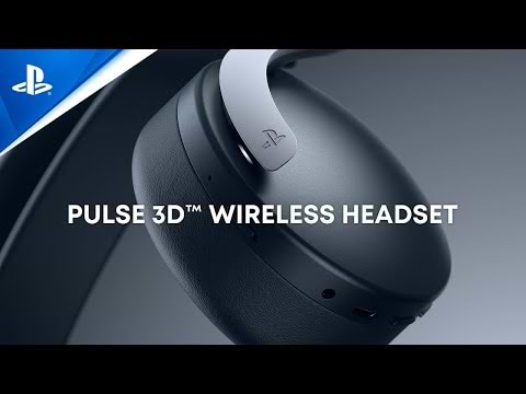 سماعات جيمنج ‏لاسلكي ות Sony Pulse 3D - لون أسود ضمان لمدة عام من قبل المستورد الرسمي