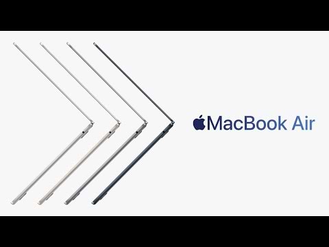 لابتوب Apple MacBook Air 13 / MLY43HB/A M2 Chip 8-Core CPU 10-Core GPU 512GB SSD 8GB Unified Memory - لون أسود منتصف الليل ضمان لمدة عام من قبل المستورد الرسمي