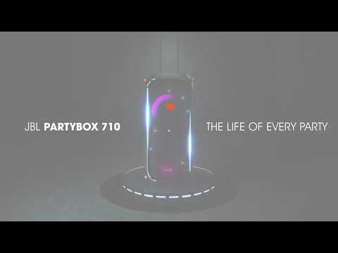 سماعة בידורת JBL PartyBox 710 - لون أسود ضمان لمدة عام من قبل المستورد الرسمي