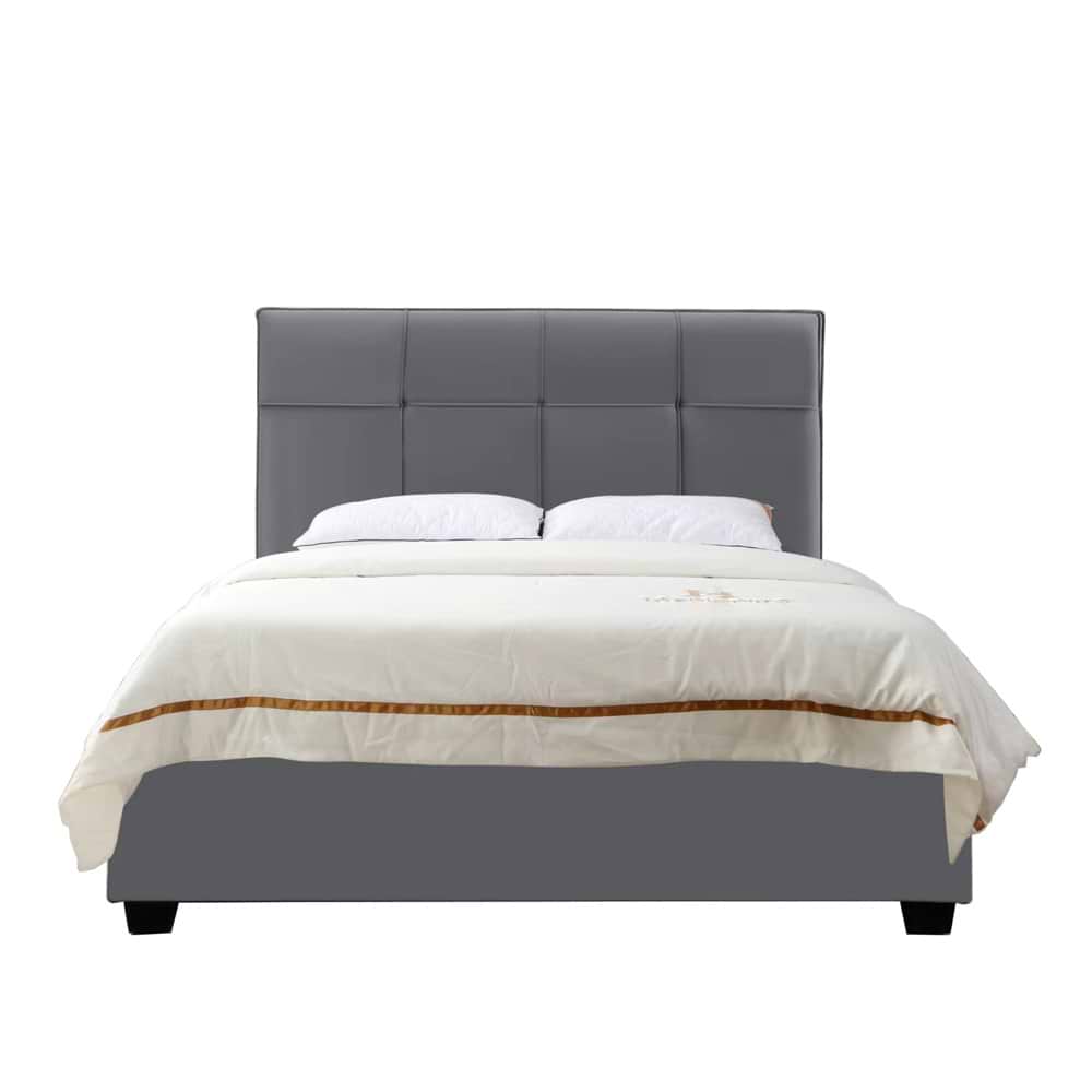מיטה רחבה לנוער 120/190 עם ארגז דגם ענבל Home Decor בצבע אפור
