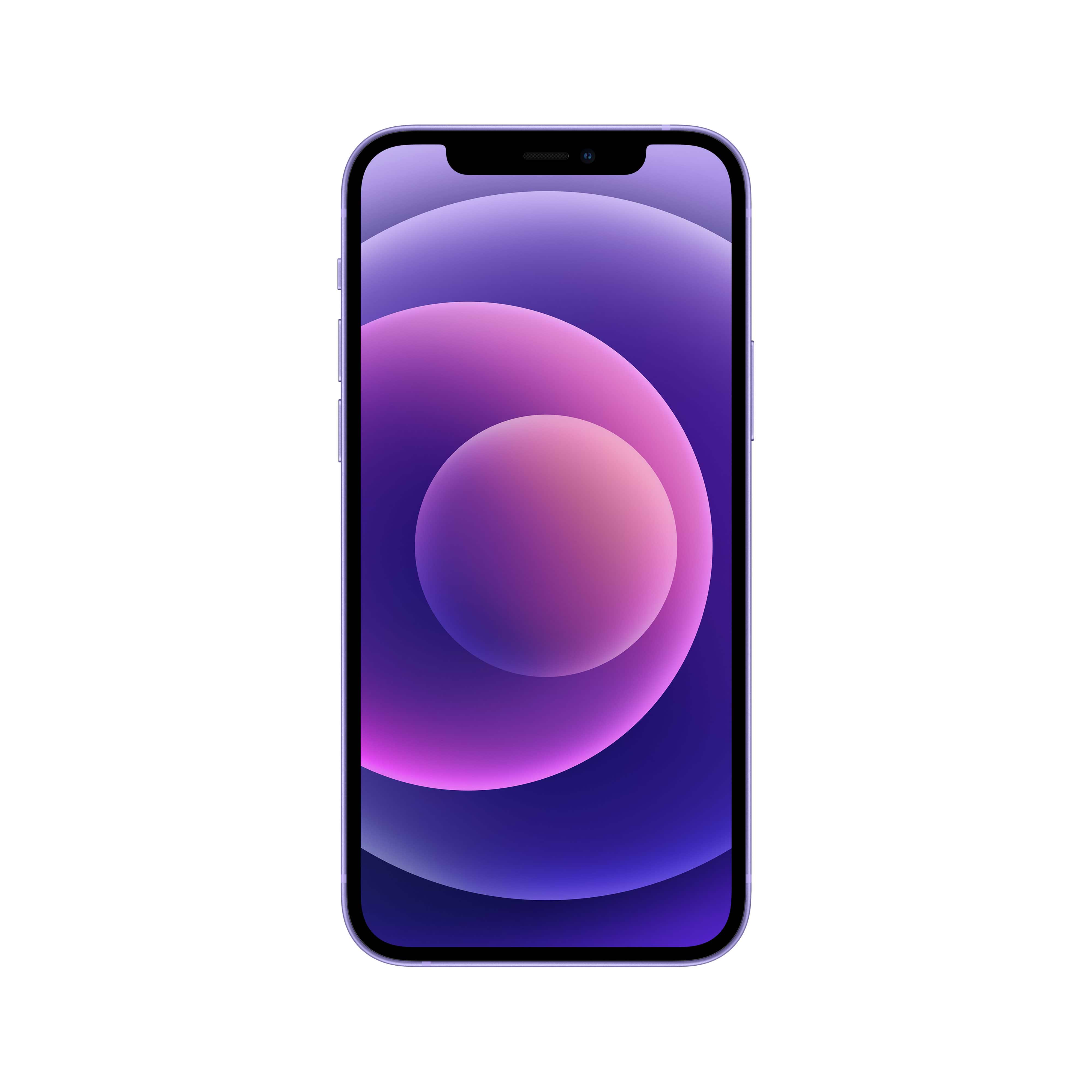 apple  iPhone 12 256GB Purple סלולר אייקון גרופ