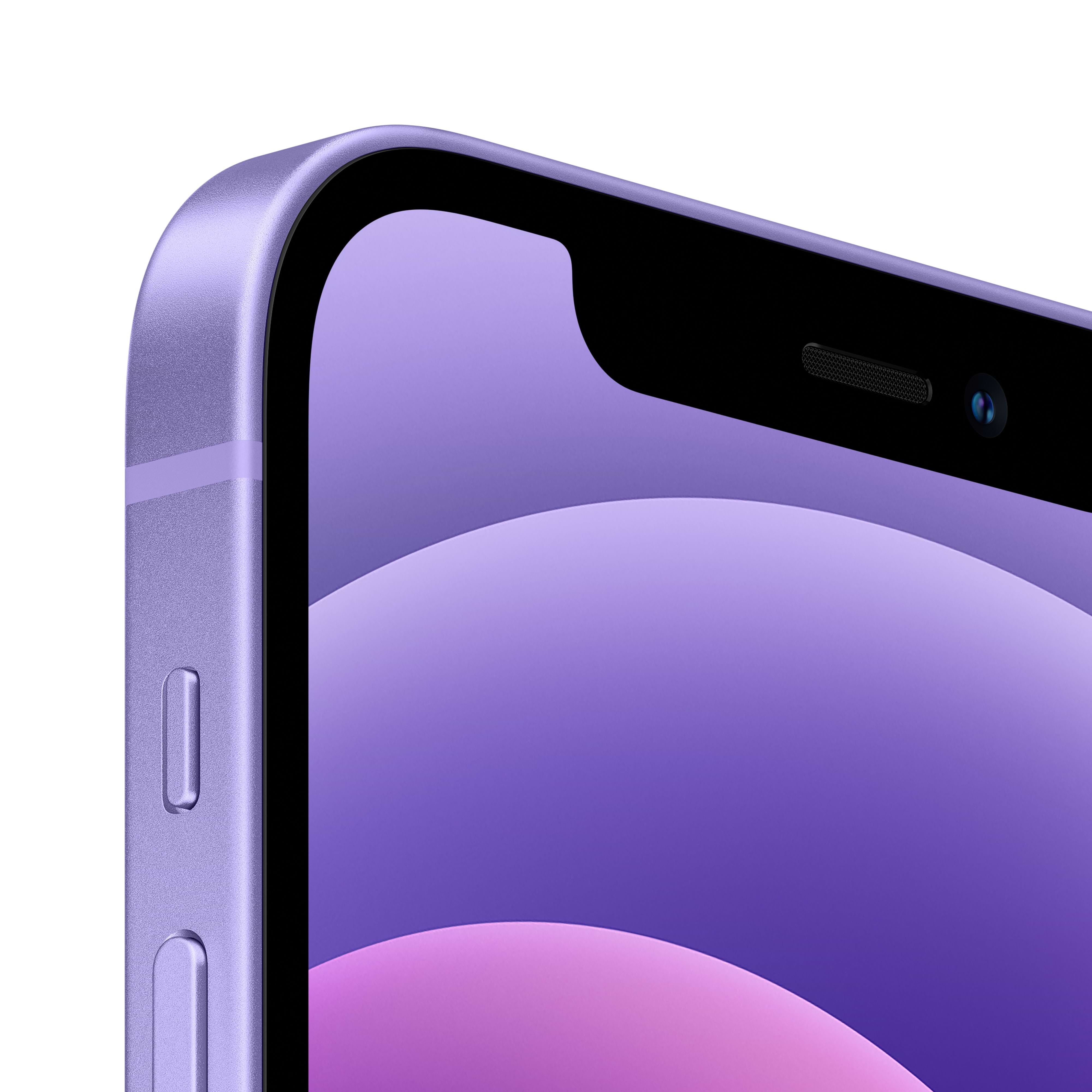 apple  iPhone 12 256GB Purple סלולר אייקון גרופ