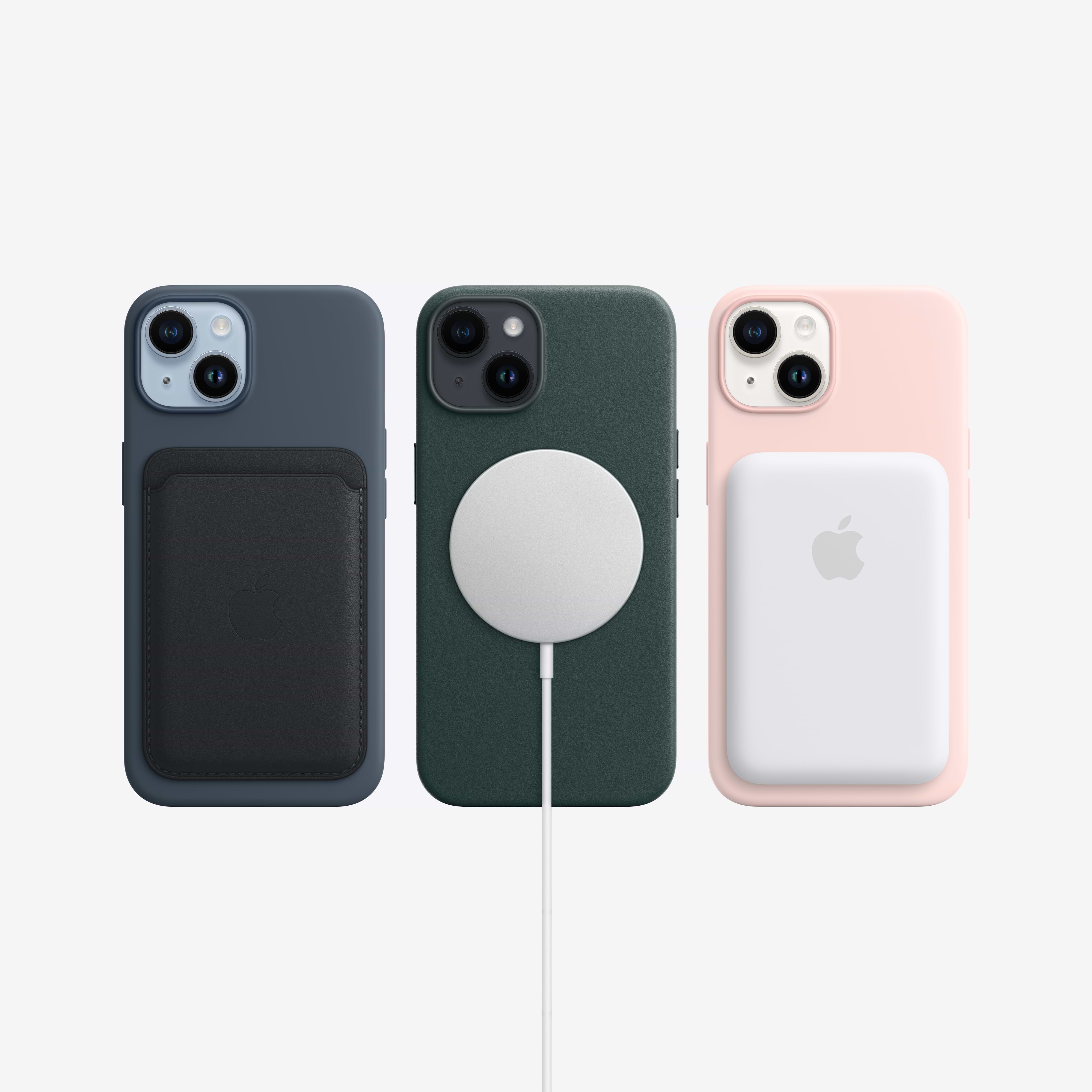 هاتف ذكي Apple iPhone 14 128GB - لون أسود ليلي ضمان لمدة عام من قبل المستورد الرسمي