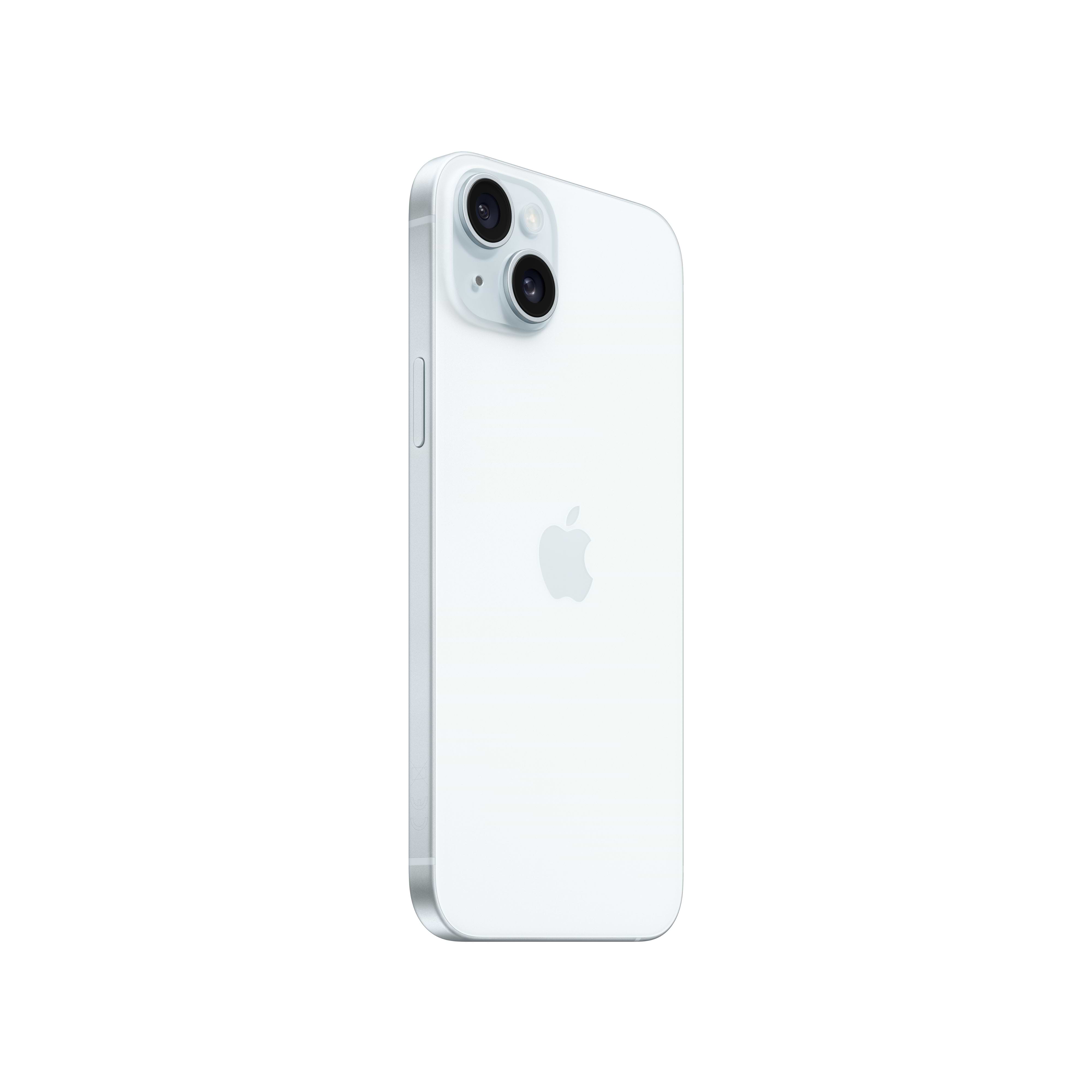 סמארטפון Apple iPhone 15 Plus 256GB - צבע כחול שנה אחריות ע״י היבואן הרשמי 