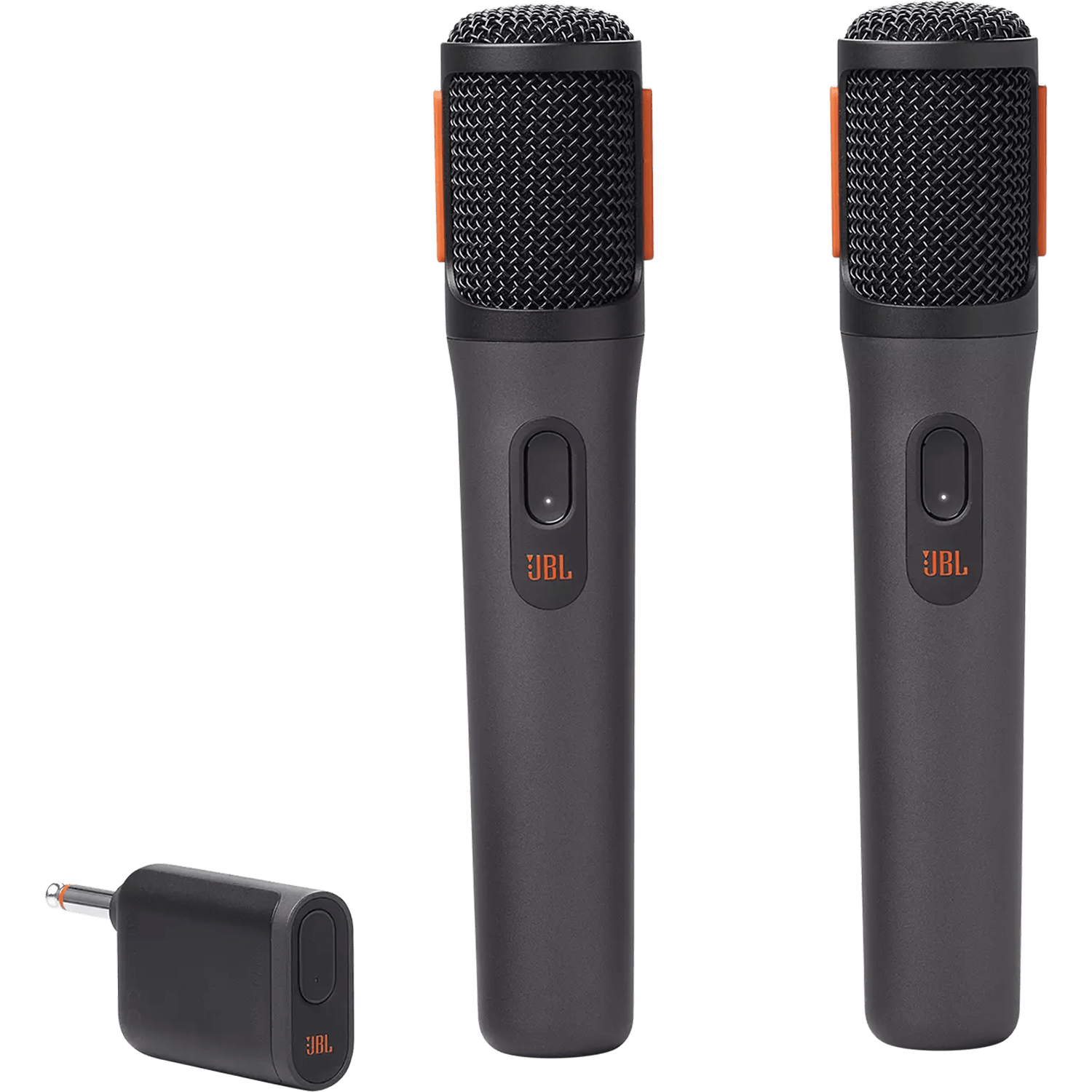 סט מיקרופונים אלחוטיים דיגיטליים JBL PartyBox Wireless Mic - צבע שחור שנה אחריות ע