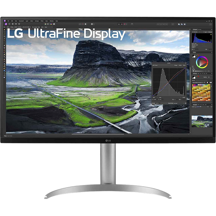 מסך מחשב 31.5'' LG 32UQ850V-W FreeSync IPS 4K UHD HDR10 - צבע לבן שלוש שנות אחריות עי היבואן הרשמי