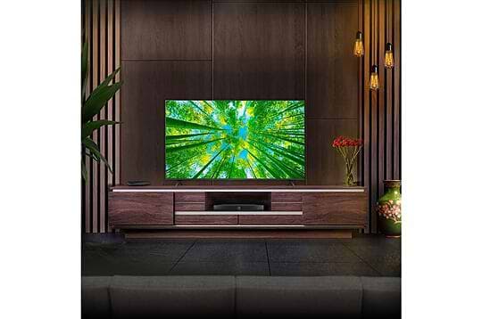 טלוויזיה LG UHD בגודל 43 אינץ' חכמה ברזולוציית 4K דגם 43UQ80006LD - אחריות ח.י יבואן רשמי