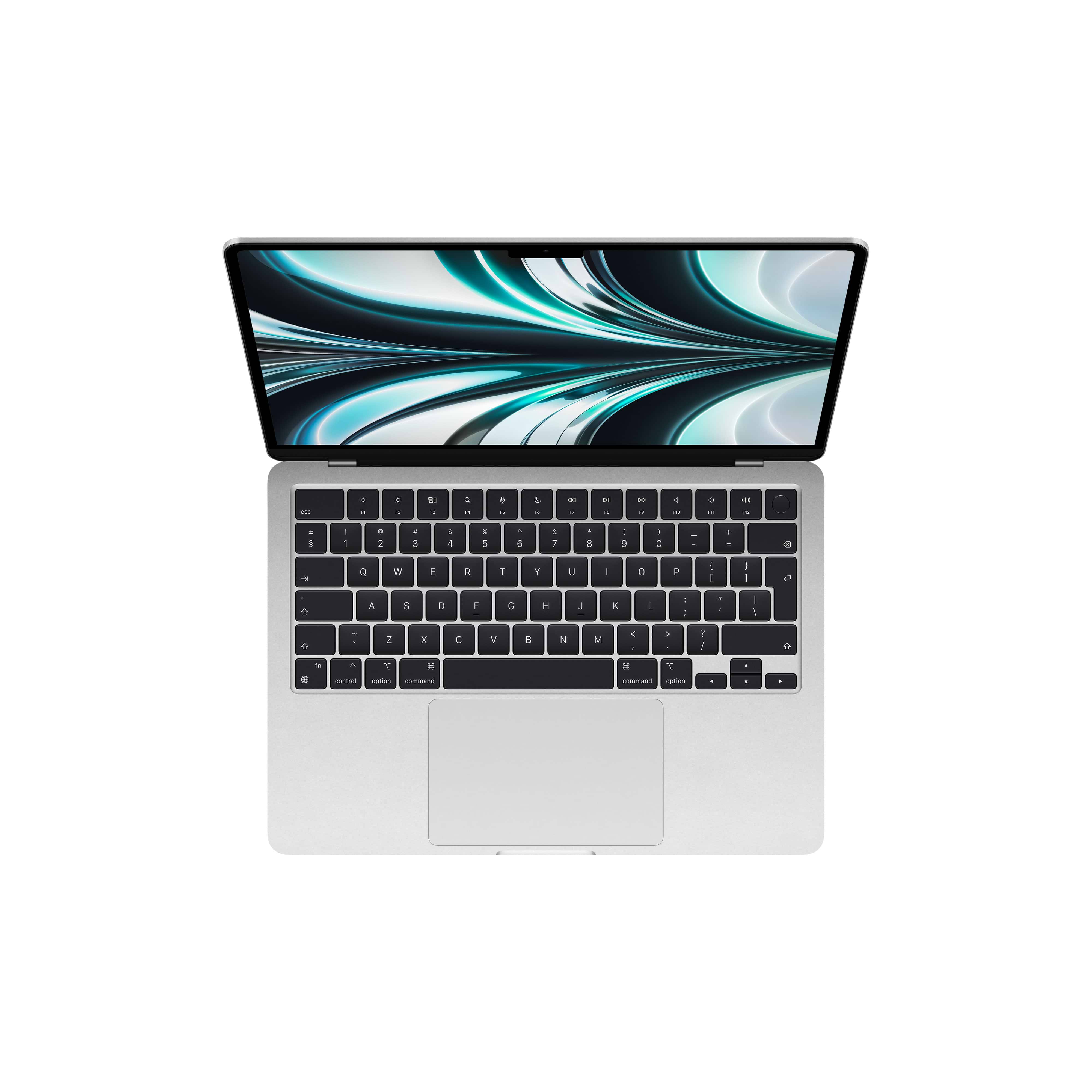 لابتوب Apple MacBook Air 13 / Z15W000RD M2 Chip 8-Core CPU 8-Core GPU 512GB SSD 16GB Unified Memory - لون فضي ضمان لمدة عام من قبل المستورد الرسمي