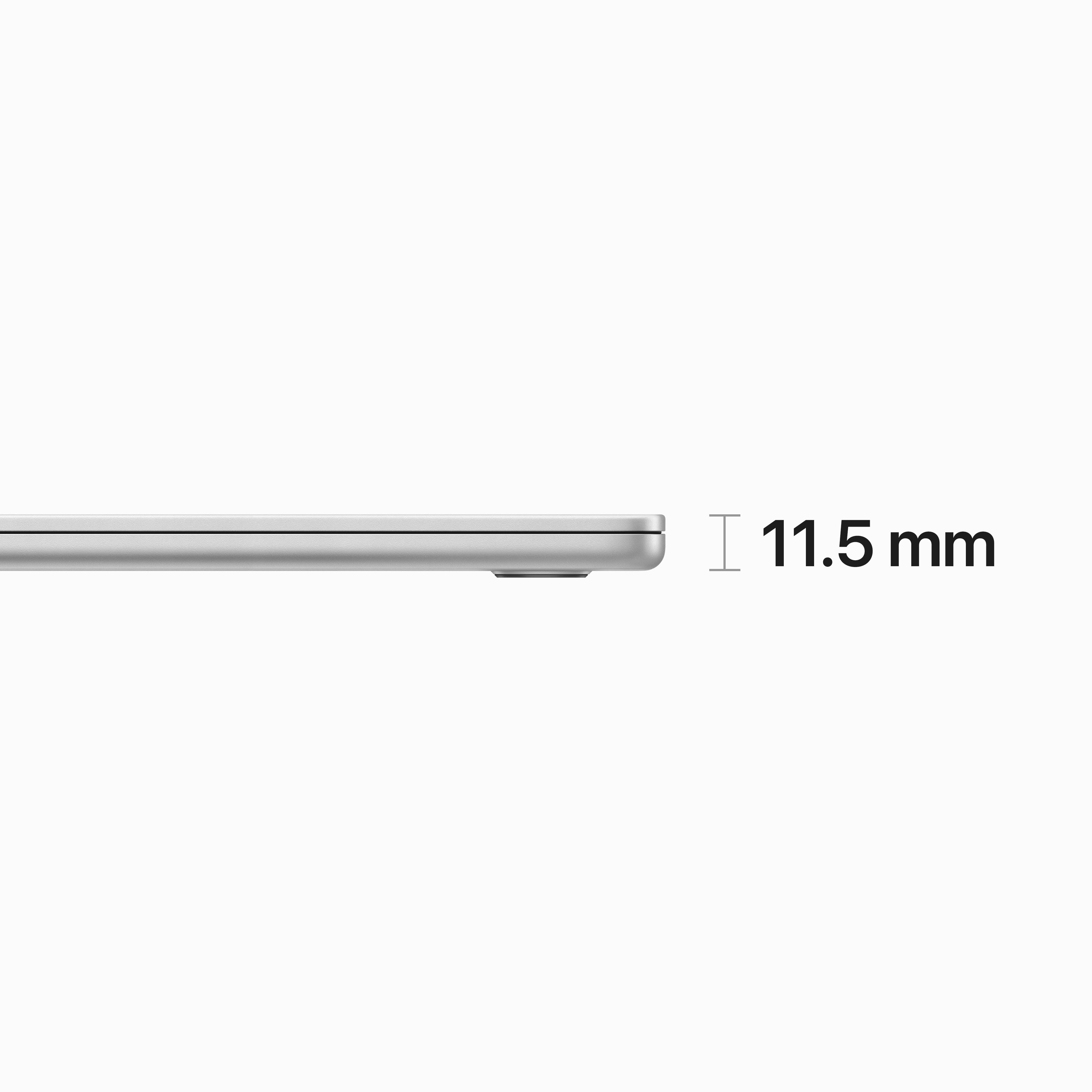 '15-inch MacBook Air: Apple M2 chip with 8-core CPU and 10-core GPU 256GB - Silver ???? ???? ?? ????'