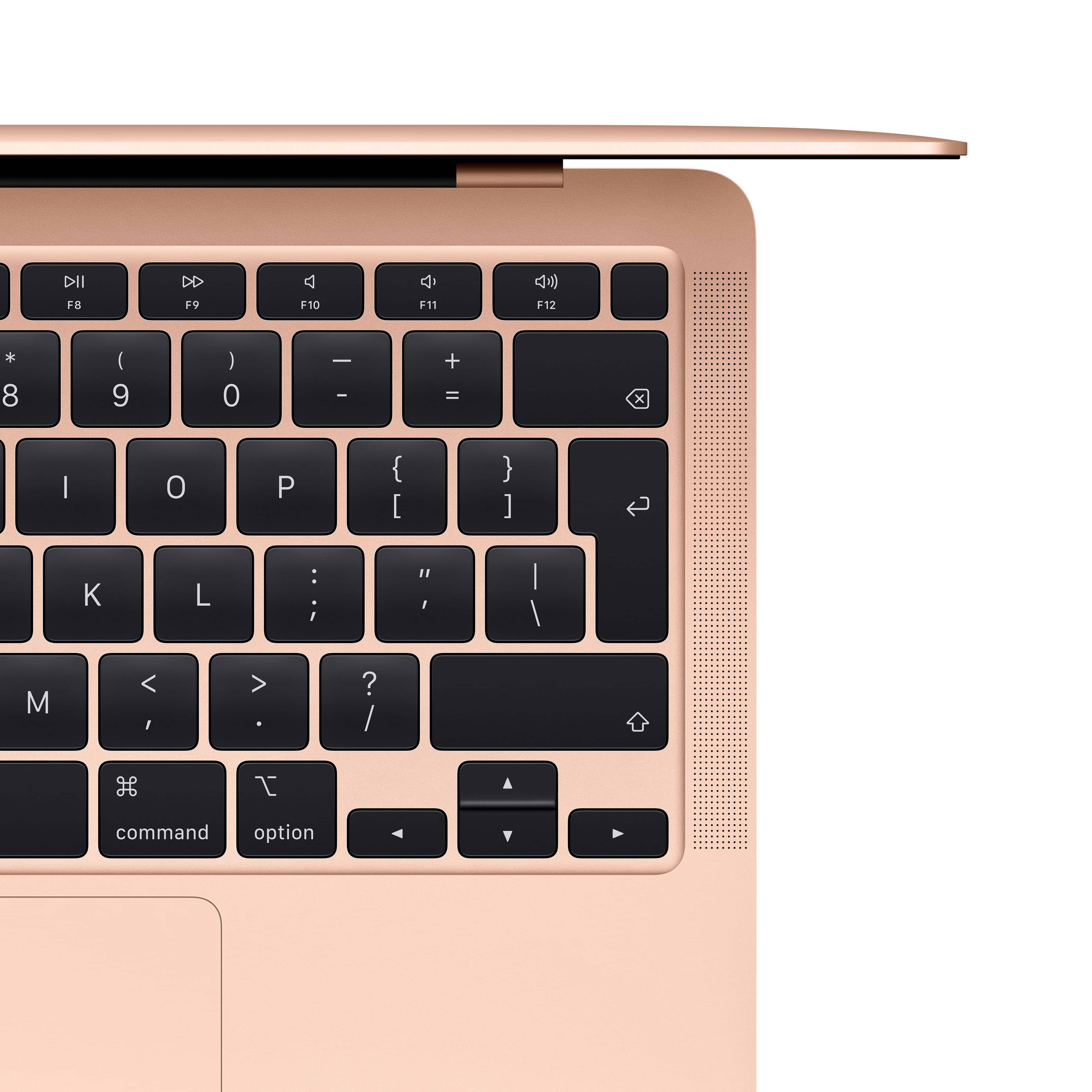 'Apple 13-inch MacBook Air: Apple M1 chip with 8-core CPU and 7-core GPU 256GB - Gold  מחשב נייד אייקון גרופ '