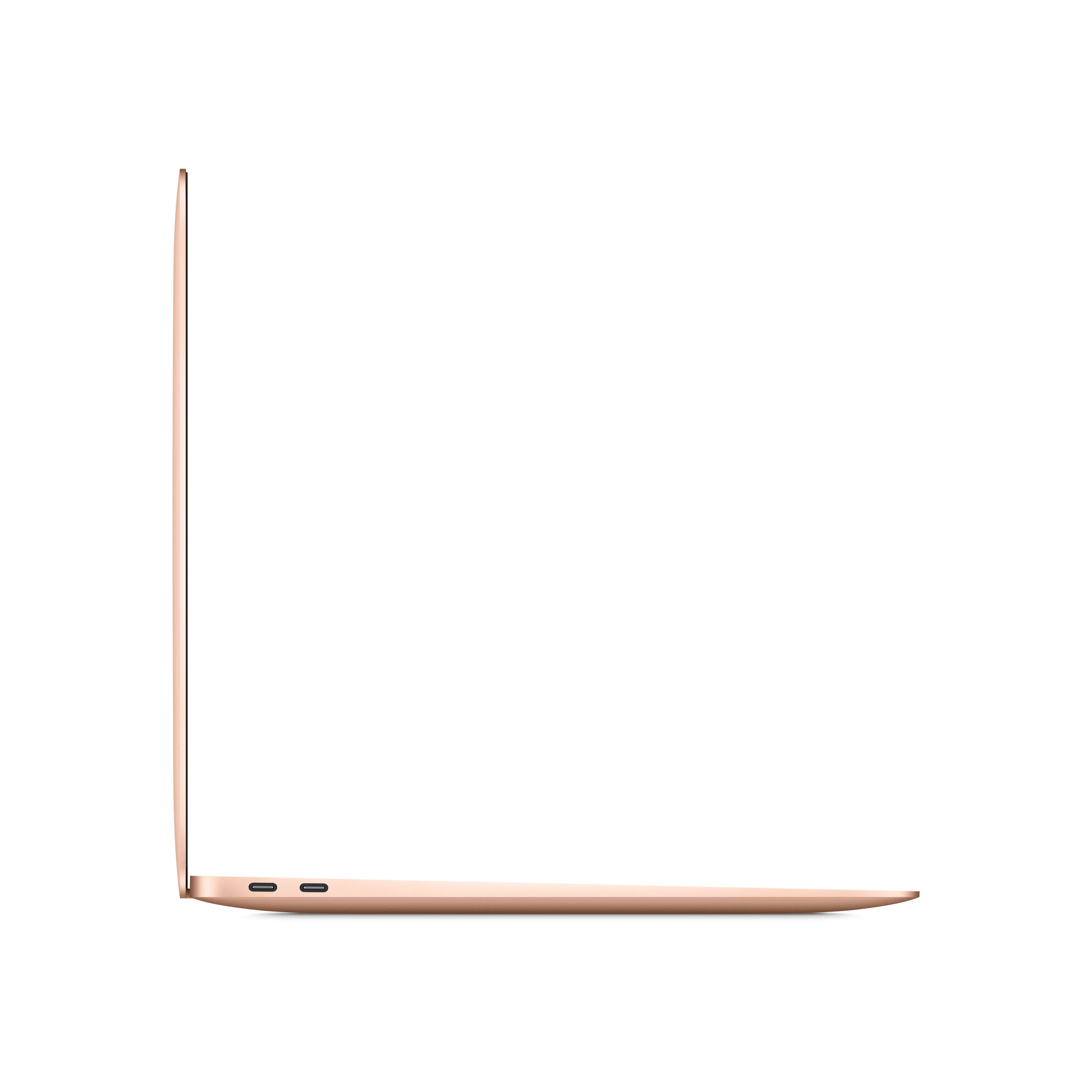 'Apple 13-inch MacBook Air: Apple M1 chip with 8-core CPU and 7-core GPU 256GB - Gold  מחשב נייד אייקון גרופ '