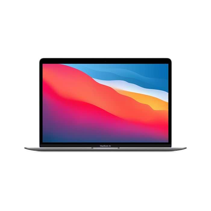 מחשב נייד Apple MacBook Air 13 Z124-16-HB M1 Chip 8-Core CPU 7-Core GPU 256GB SSD 16GB Unified Memory - צבע אפור חלל שנה אחריות עי היבואן הרשמי