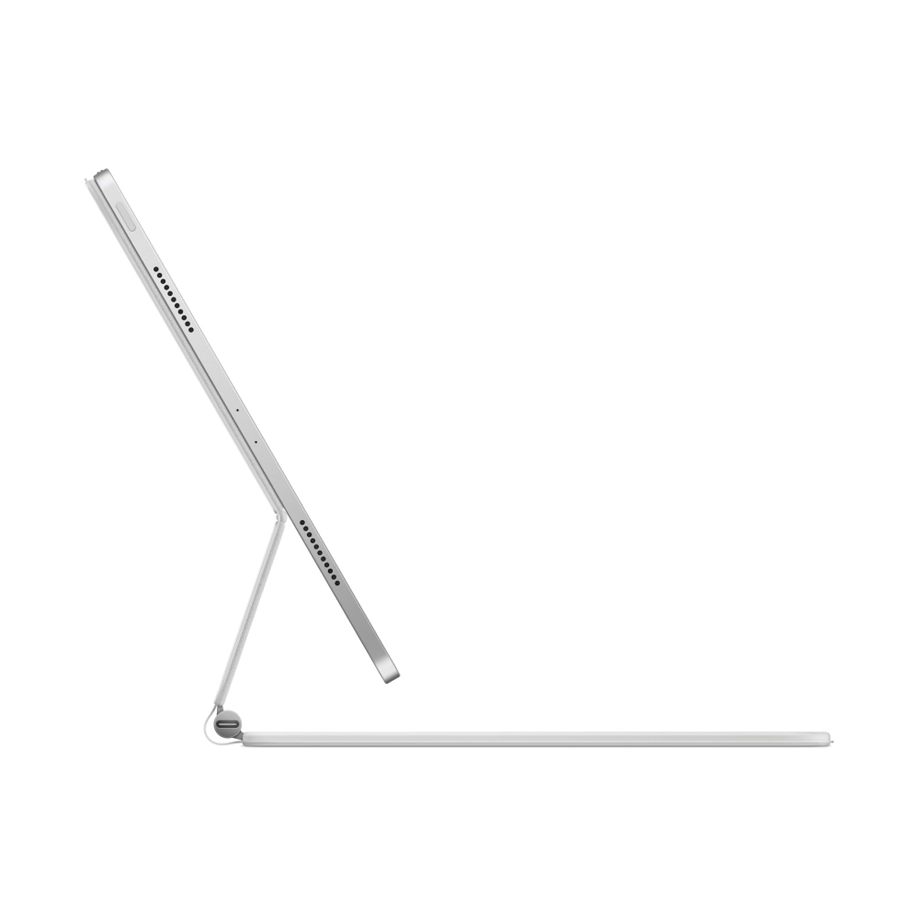 لوحة مفاتيح Apple Magic Keyboard ל- Apple iPad Pro 12.9 Inch - لون أبيض ضمان لمدة عام من قبل المستورد الرسمي