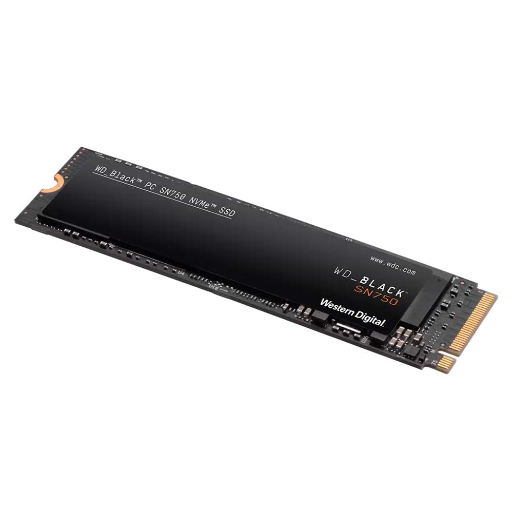 قرص صلب קשיח داخلي  WD Black SN750 NVMe SSD 250GB - لون أسود חמש שנות אחריות ע