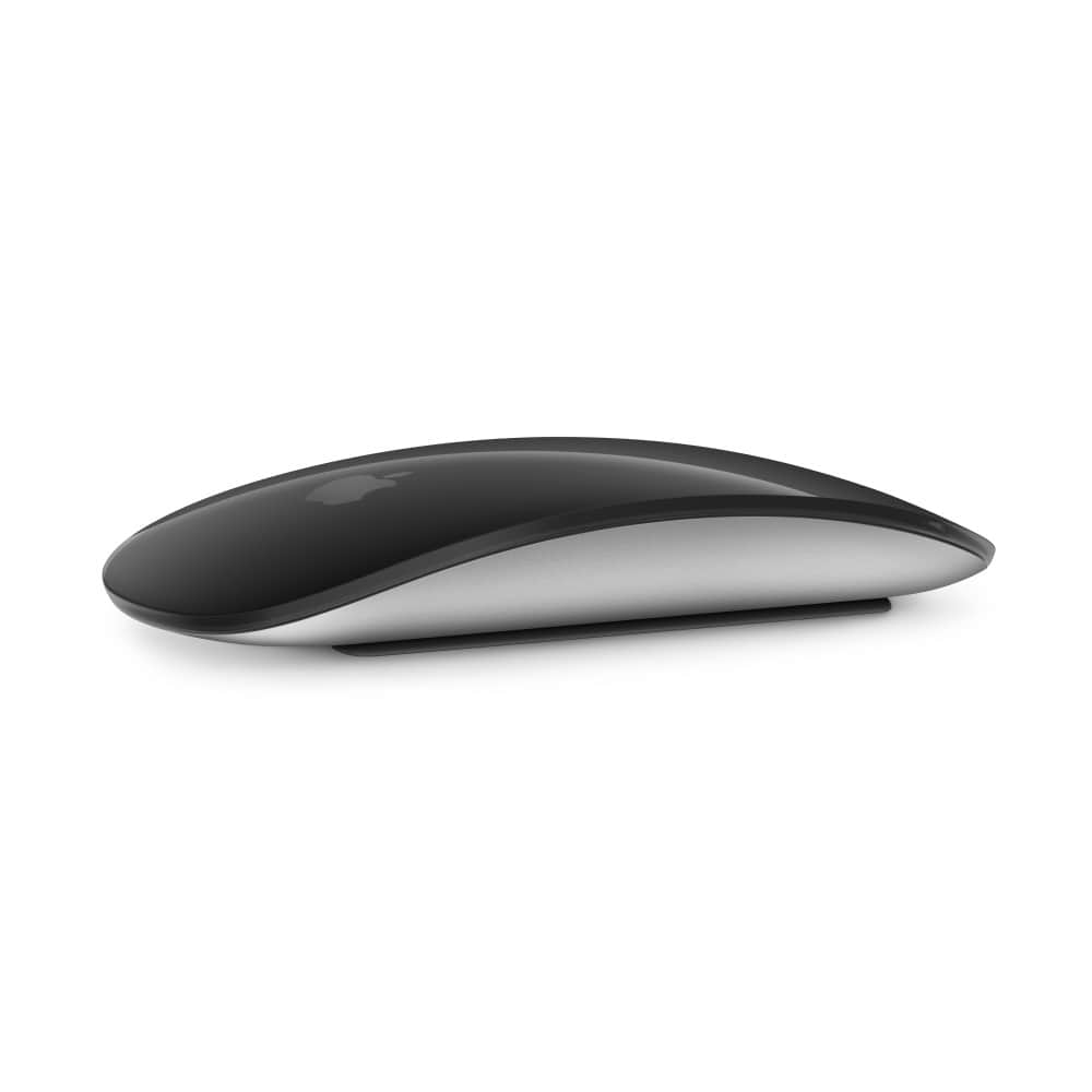 ماوس لاسلكي  Apple Magic Mouse 2022 - Black Multi-Touch Surface - لون أسود ضمان لمدة عام من قبل المستورد الرسمي