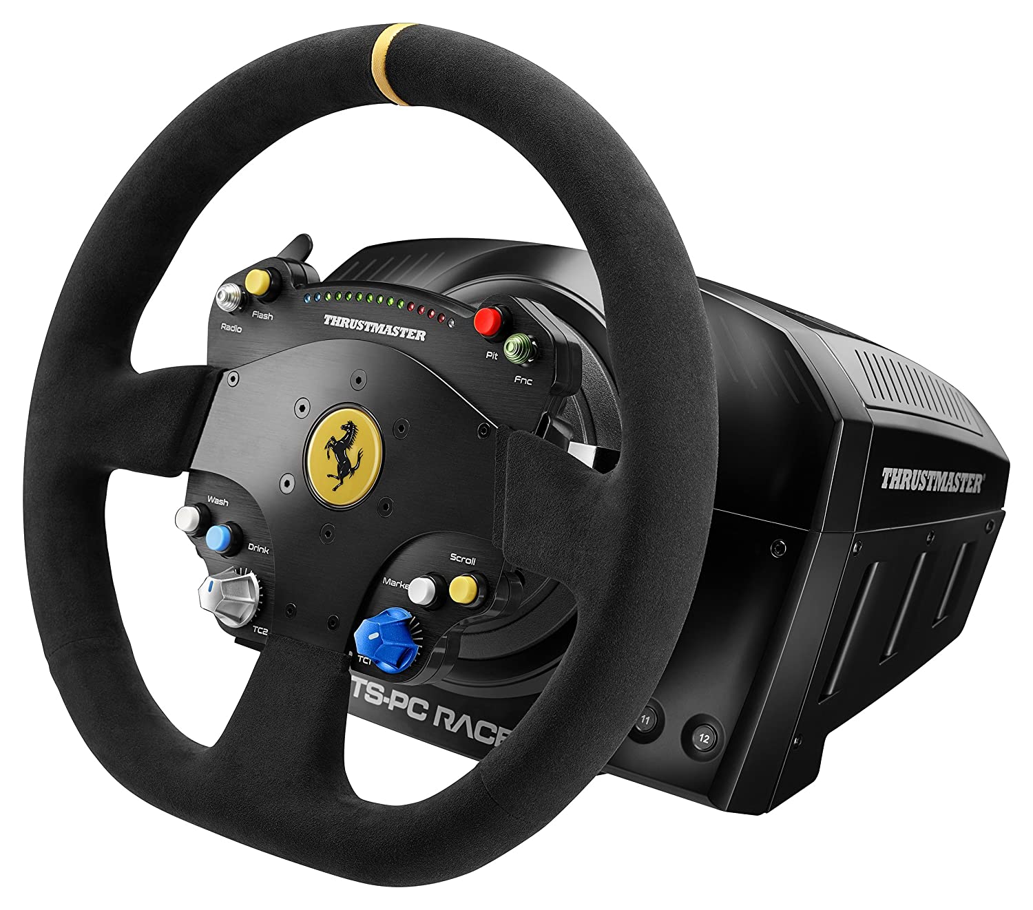 مقود سباقات Thrustmaster TS-PC Racer Ferrari 488 Challenge Edition - لون أسود ضمان لمدة عام من قبل المستورد الرسمي
