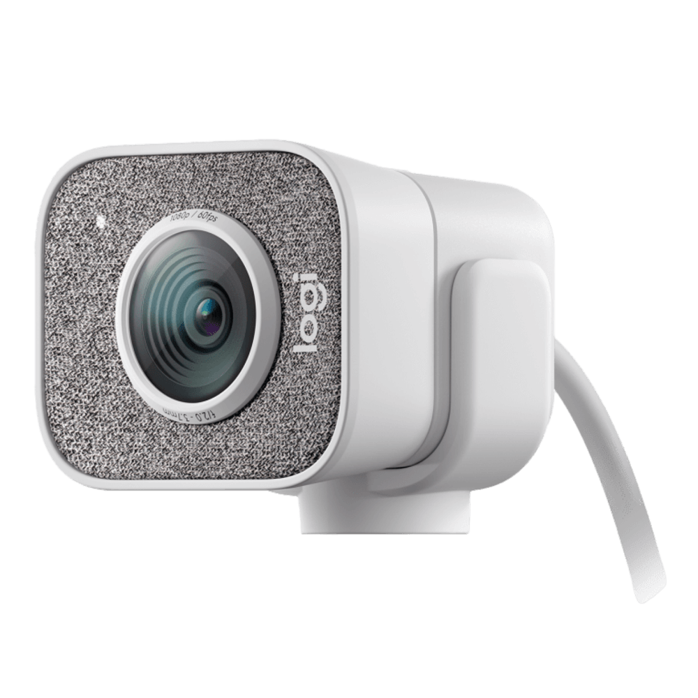 كاميرا רשת Logitech Streamcam - لون أبيض ضمان لمدة سنتين من المستورد الرسمي