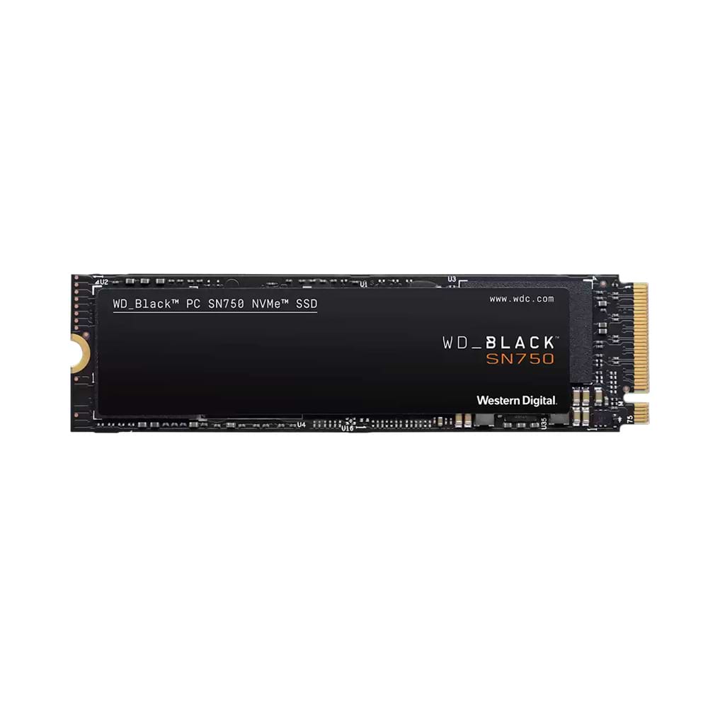 قرص صلب קשיח داخلي  WD Black SN750 NVMe SSD 250GB - لون أسود חמש שנות אחריות ע
