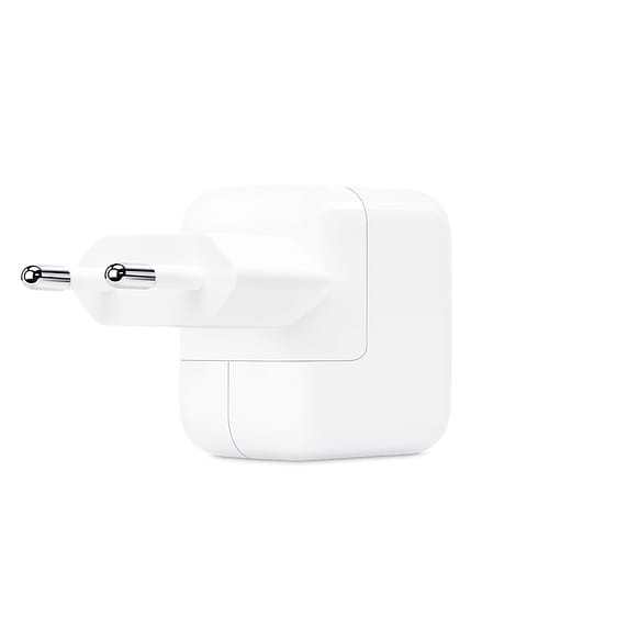 شاحن Apple 12W USB Power Adapter - لون أبيض ضمان لمدة عام من قبل المستورد الرسمي