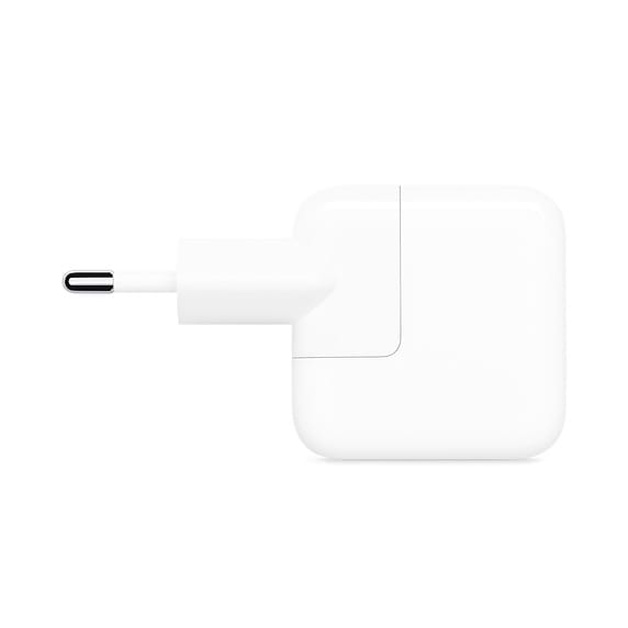 شاحن Apple 12W USB Power Adapter - لون أبيض ضمان لمدة عام من قبل المستورد الرسمي