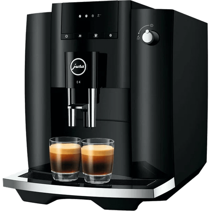 מכונת קפה מדגם Jura E4 - צבע שחור