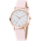 שעון יד לאישה עם צמיד COMTEX SY71 36mm - צבע ורוד זהב אחריות לשנה ע"י היבואן הרשמי