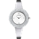 שעון יד לאישה עם מסגרת אבנים Swarovski 5483853 34mm צבע כסף - אחריות לשנתיים