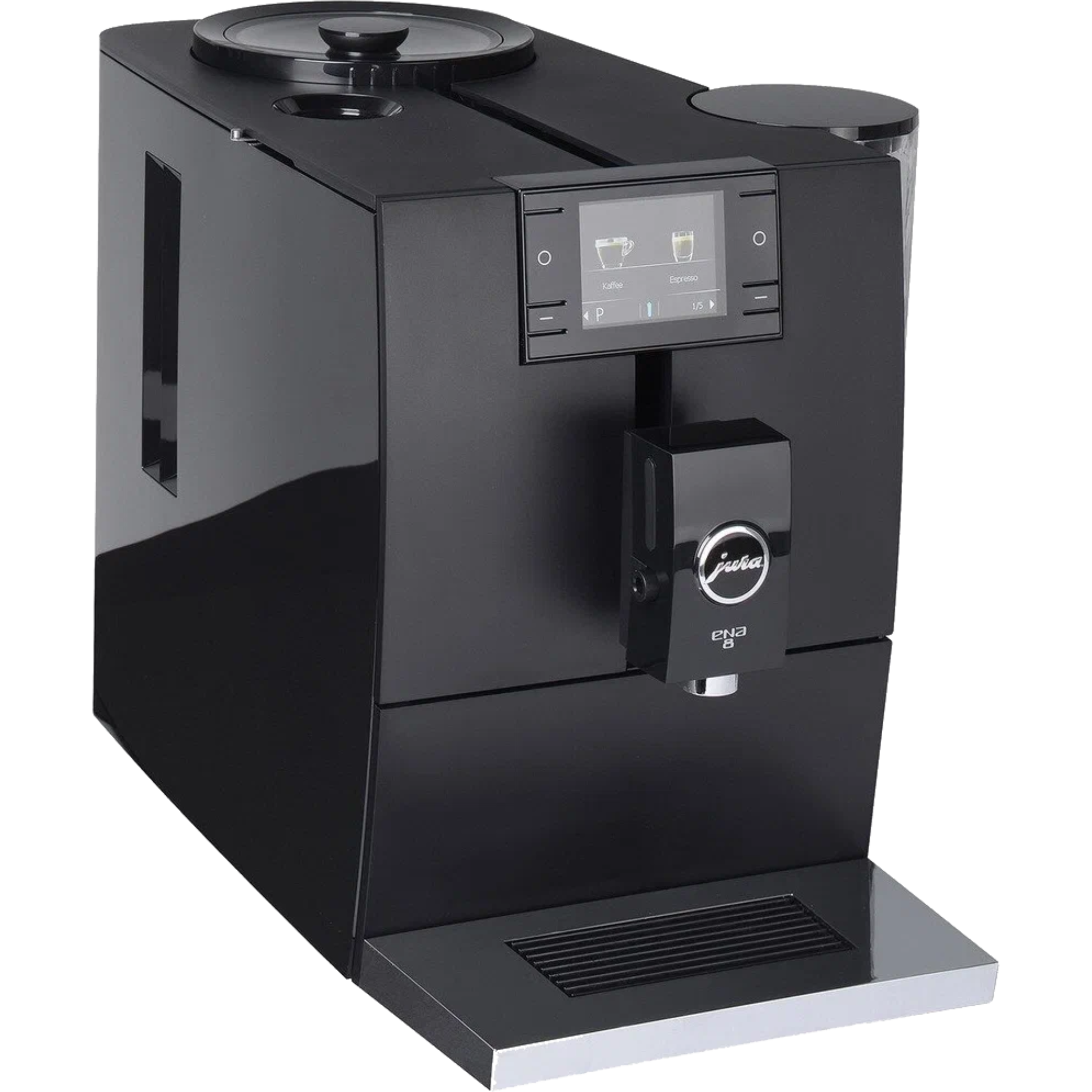 מכונת פולי קפה מדגם Jura ENA8 - צבע שחור אחריות לשנתיים ע