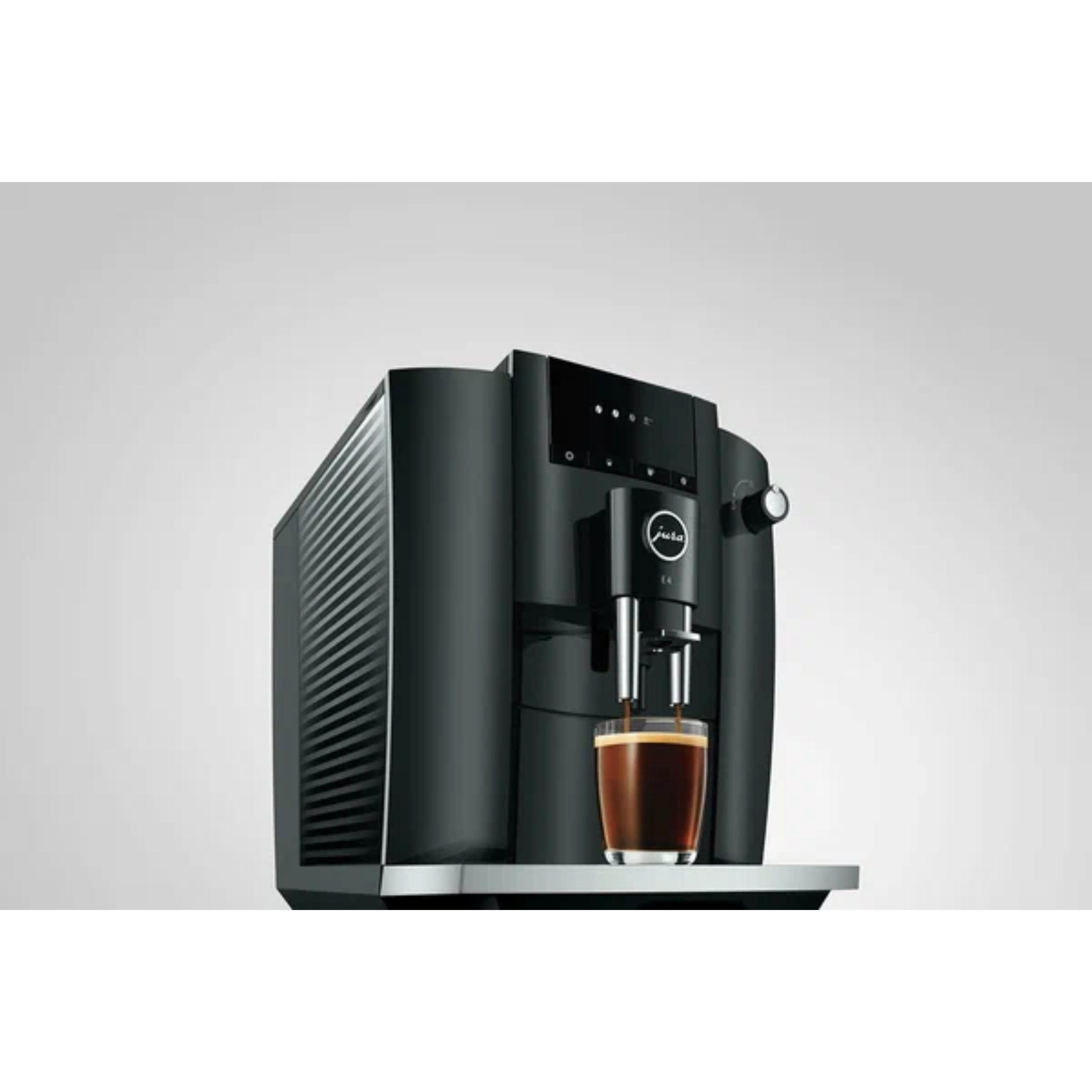 מכונת פולי קפה מדגם Jura E4 - צבע שחור אחריות לשנתיים ע