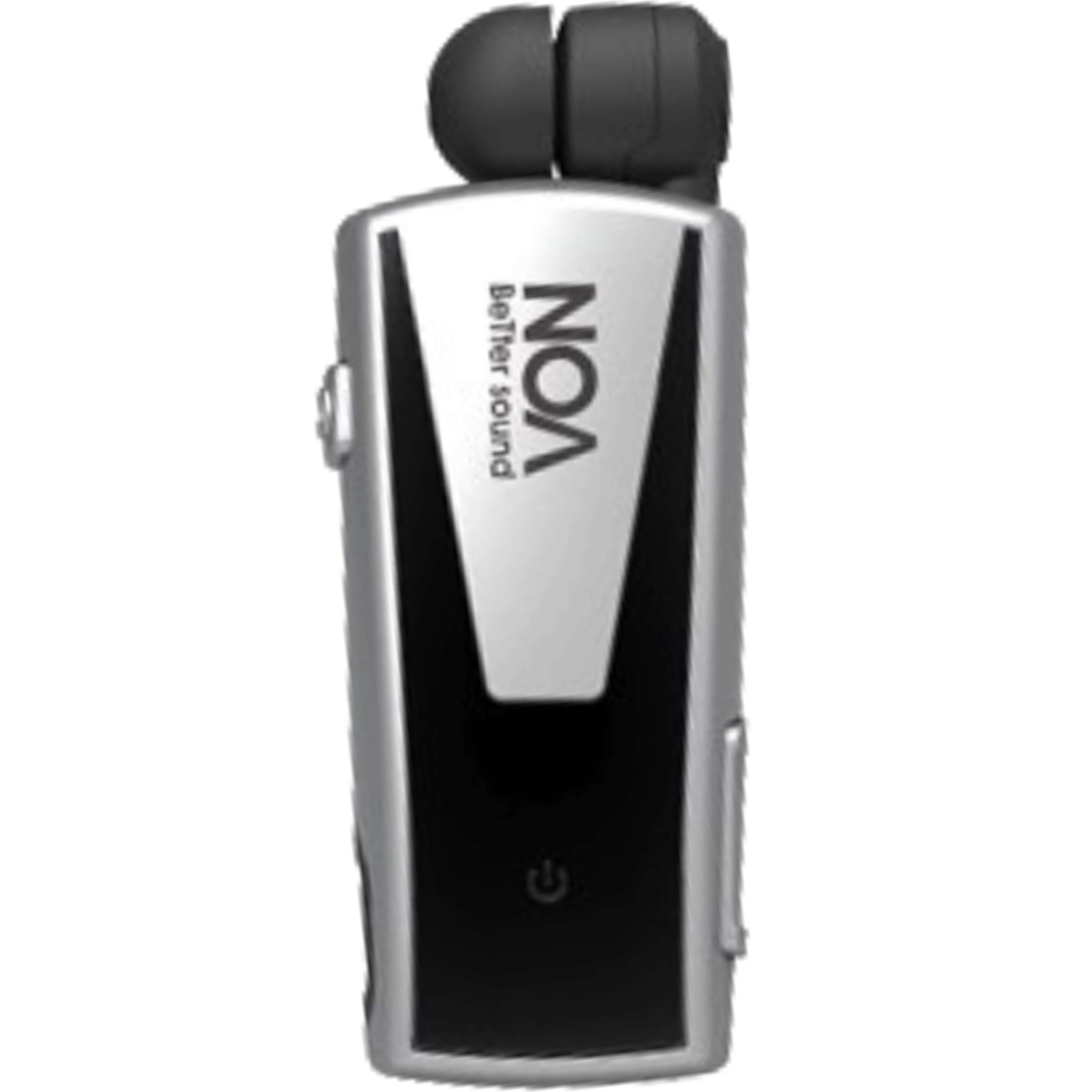 אוזנית Bluetooth קליפ עם איכות שמע משופרת NOA X9 - צבע כסף