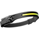 פנס ראש איכותי תאורה כפולה Discovery Adventures DS 235 - צבע שחור