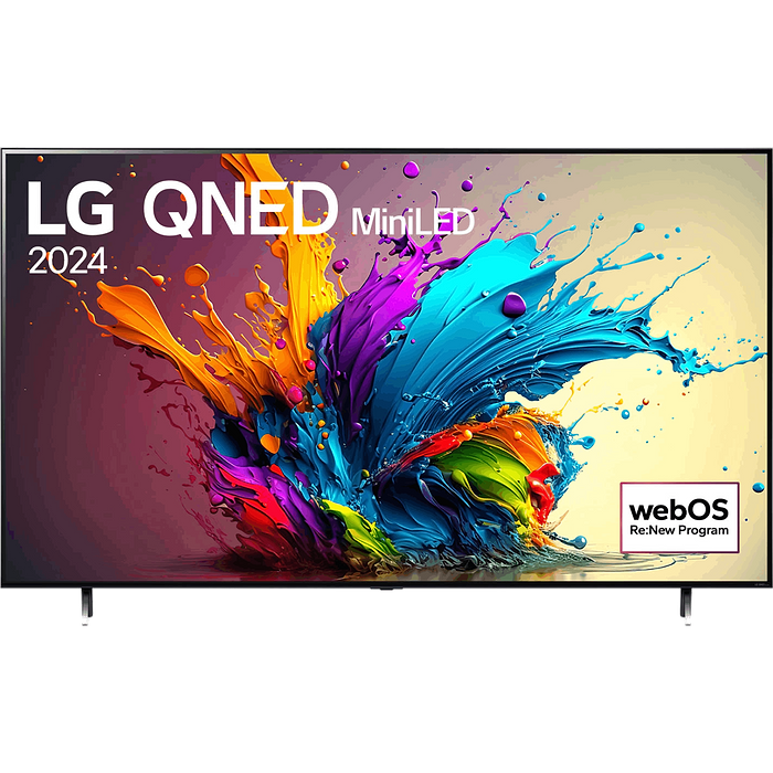 טלוויזיה חכמה 75 LG 75QNED90T6A Smart tv 4K QLED MiniLED - שלוש שנות אחריות עי היבואן הרשמי 