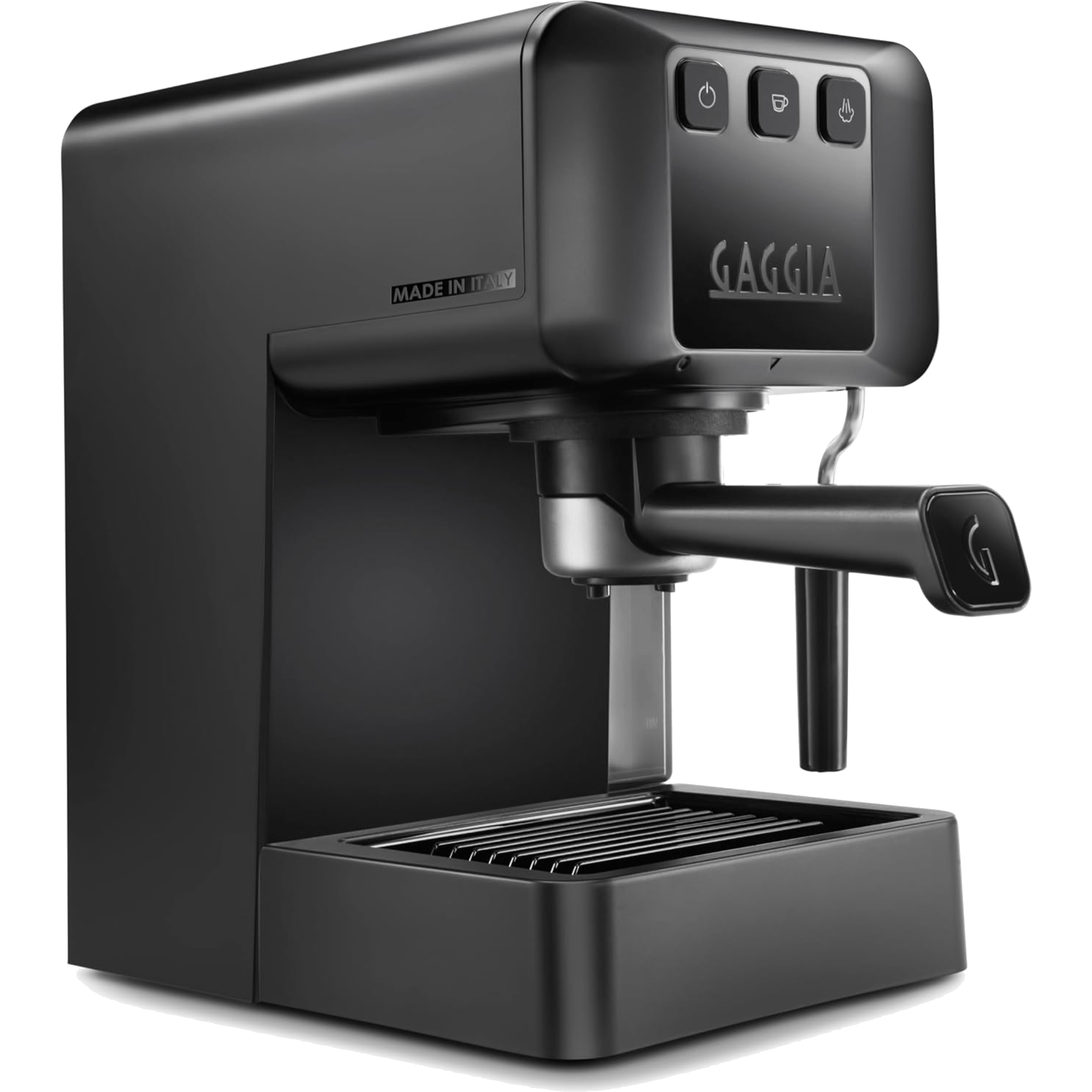 באנדל מכונת קפה ידנית עם בקר PID כולל מטחנת פולי קפה וקילו קפה Gaggia EG2109 - צבע שחור שנה אחריות ע