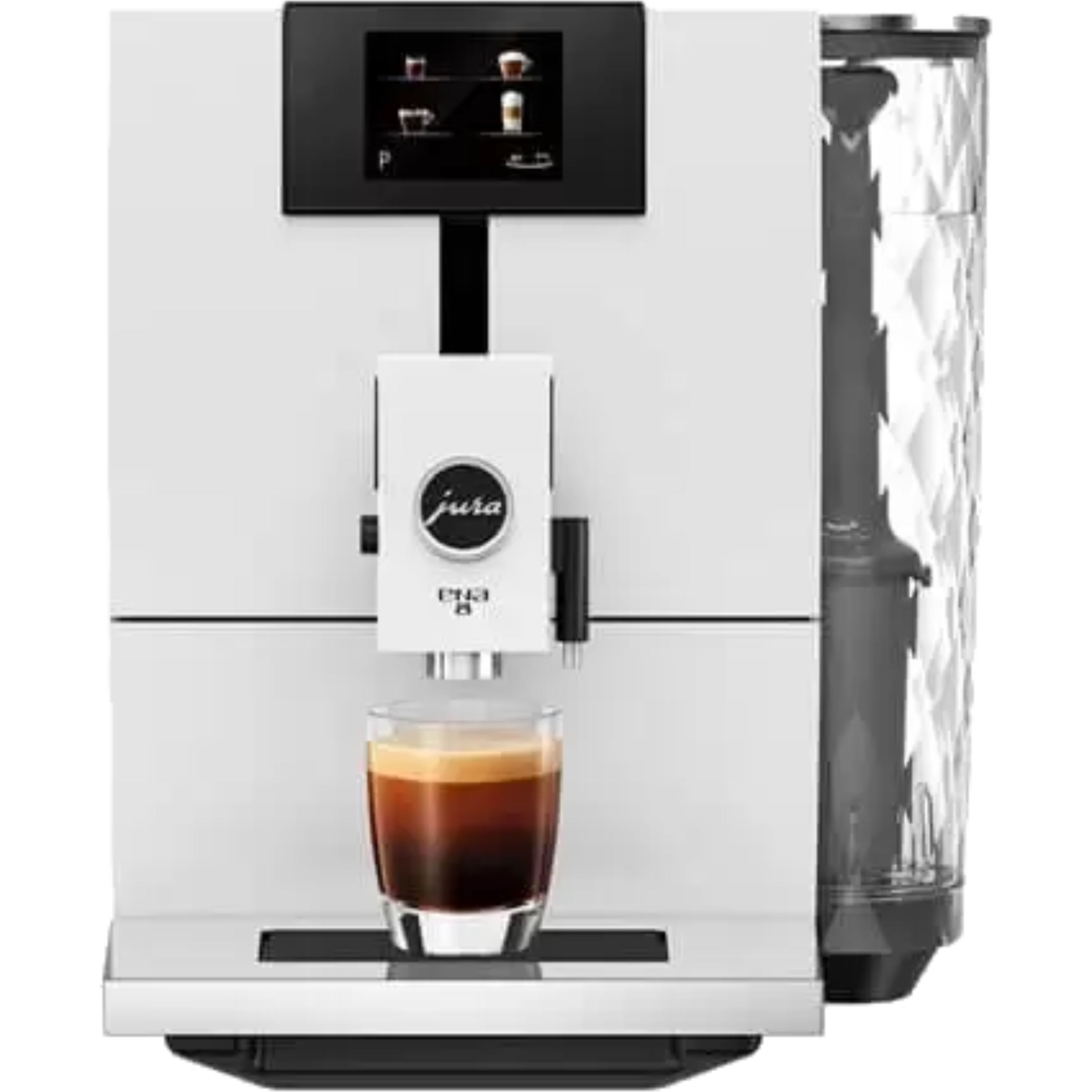 מכונת פולי קפה מדגם Jura ENA8 - צבע לבן אחריות לשנתיים ע