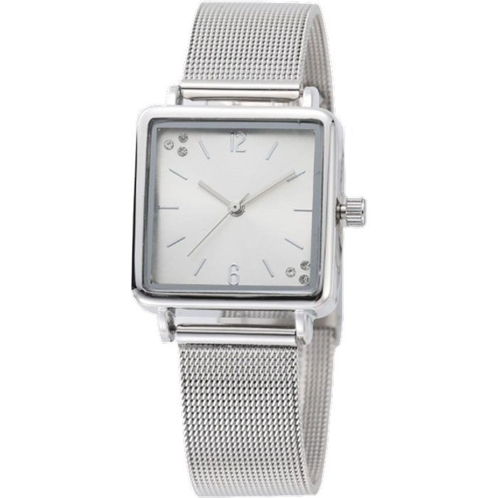 שעון יד לאישה עם צמיד COMTEX SY51 27mm - צבע כסוף אחריות לשנה עי היבואן הרשמי