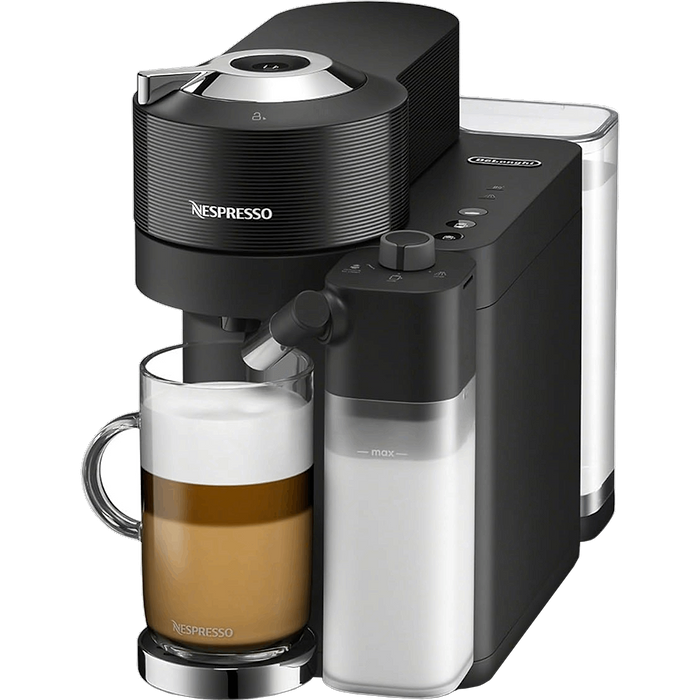 מכונות קפה Nespresso GDV5-IL-BK-NE vertuo lattissima - צבע שחור שנה אחריות עי היבואן הרשמי 