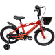 אופניים לילדים 12 אינץ Rosso Italy RSM-1029 - צבע אדום שנה אחריות ע"י היבואן הרשמי