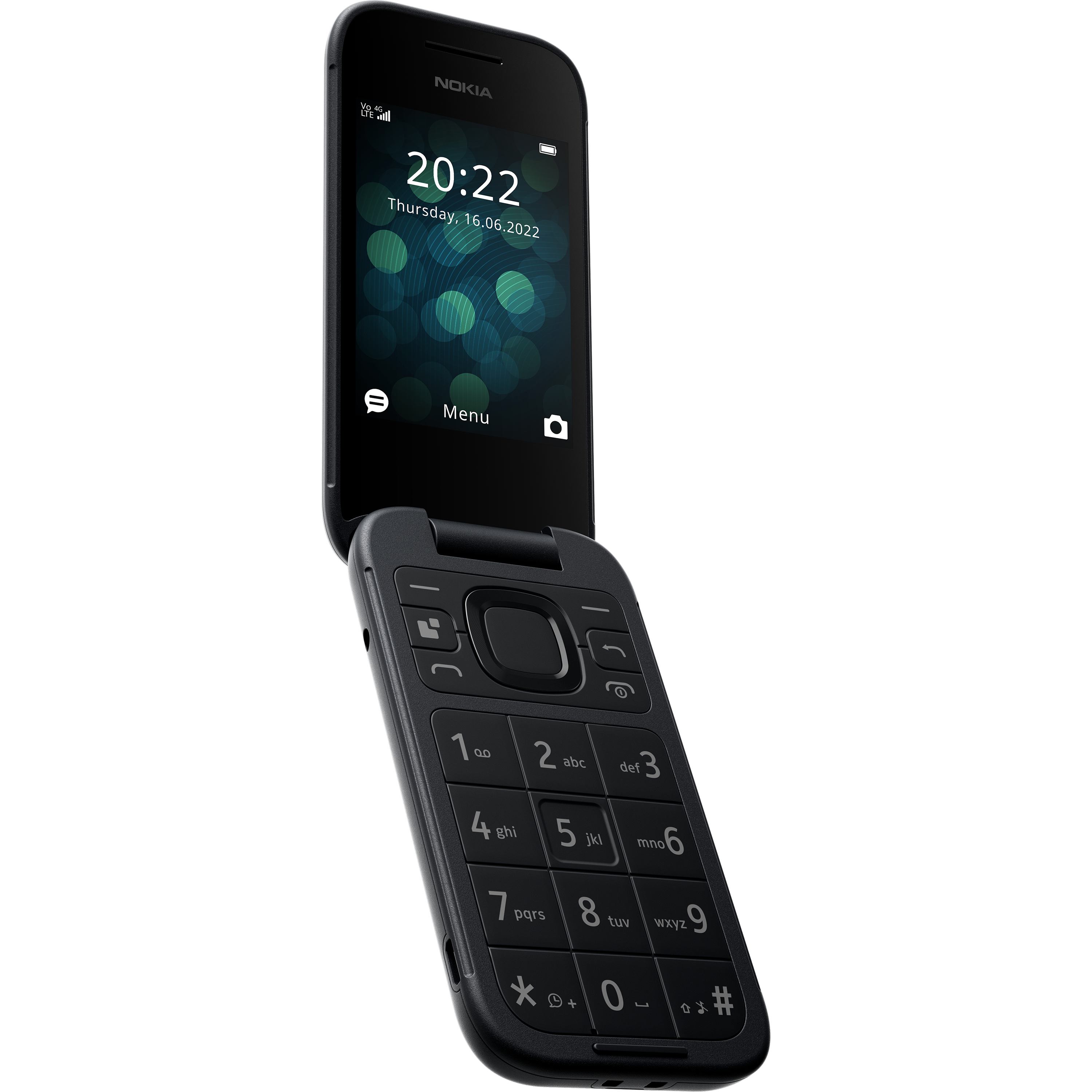 Nokia 2660 טלפון סלולרי  שחור 