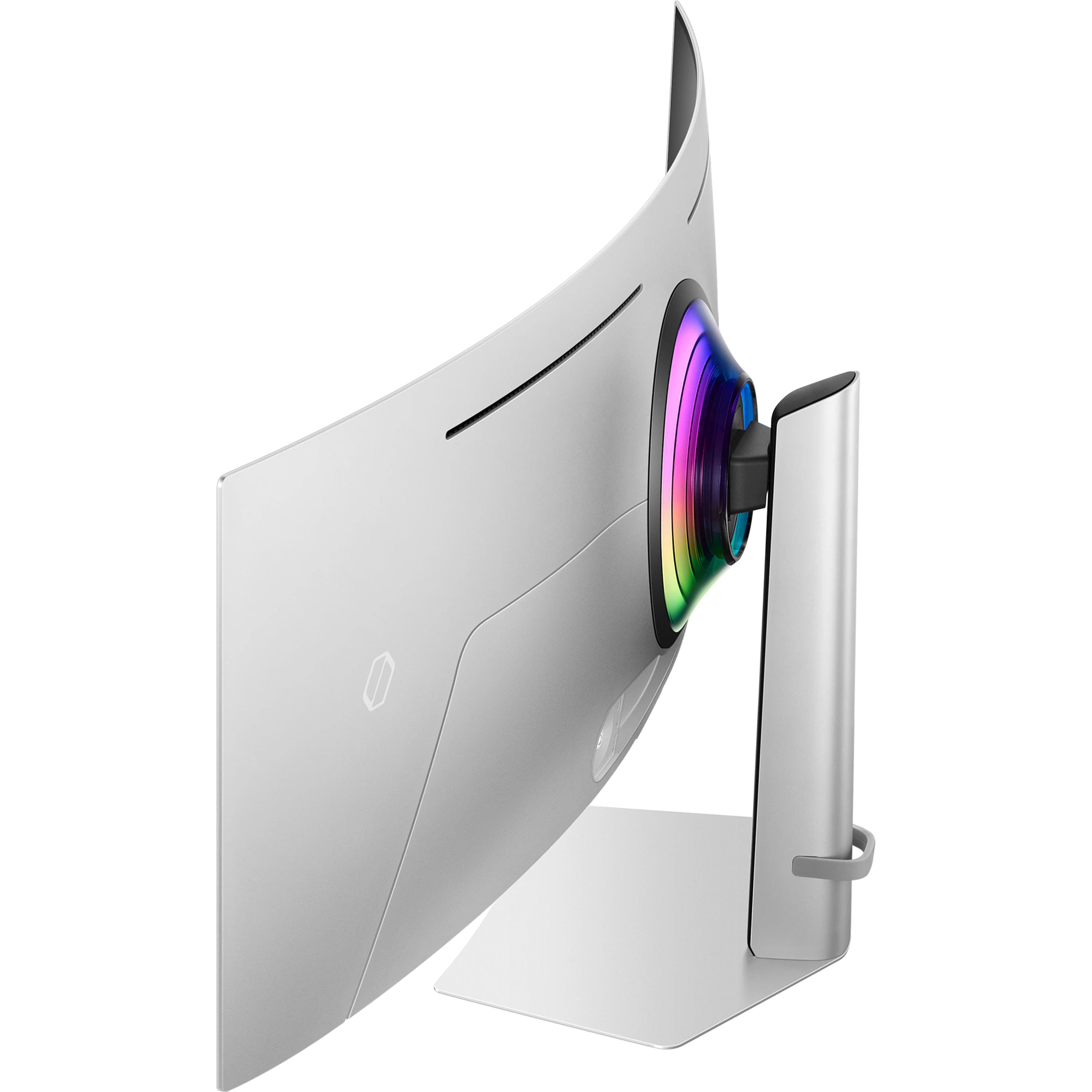 מסך מחשב גיימינג קעור 49'' Samsung Odyssey OLED G9 S49CG934SP DQHD OLED 240Hz FreeSync Premium Pro 0.03ms - צבע כסוף שלוש שנות אחריות ע
