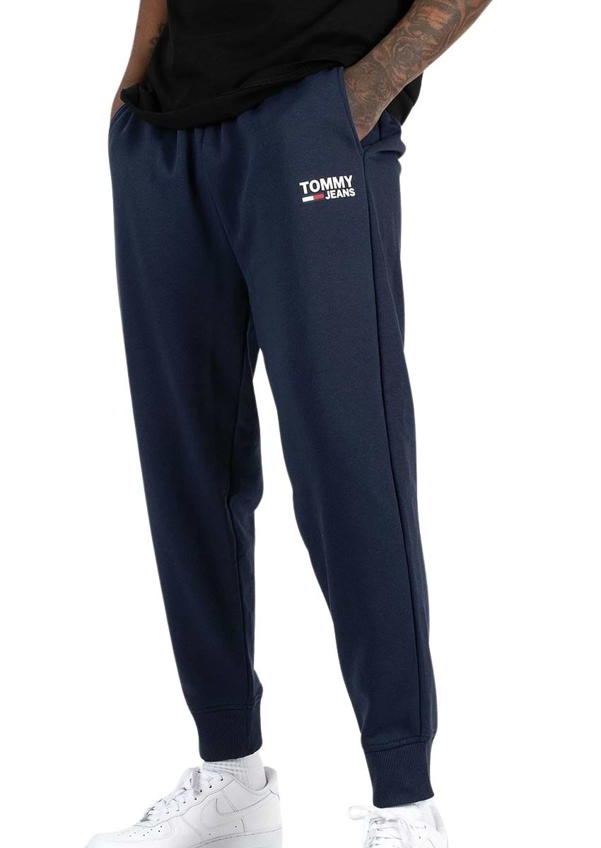 מכנסי טרנינג לגבר דגם Classic Joggers מידה XXL צבע כחול Tommy Hilfiger- יבואן מקביל