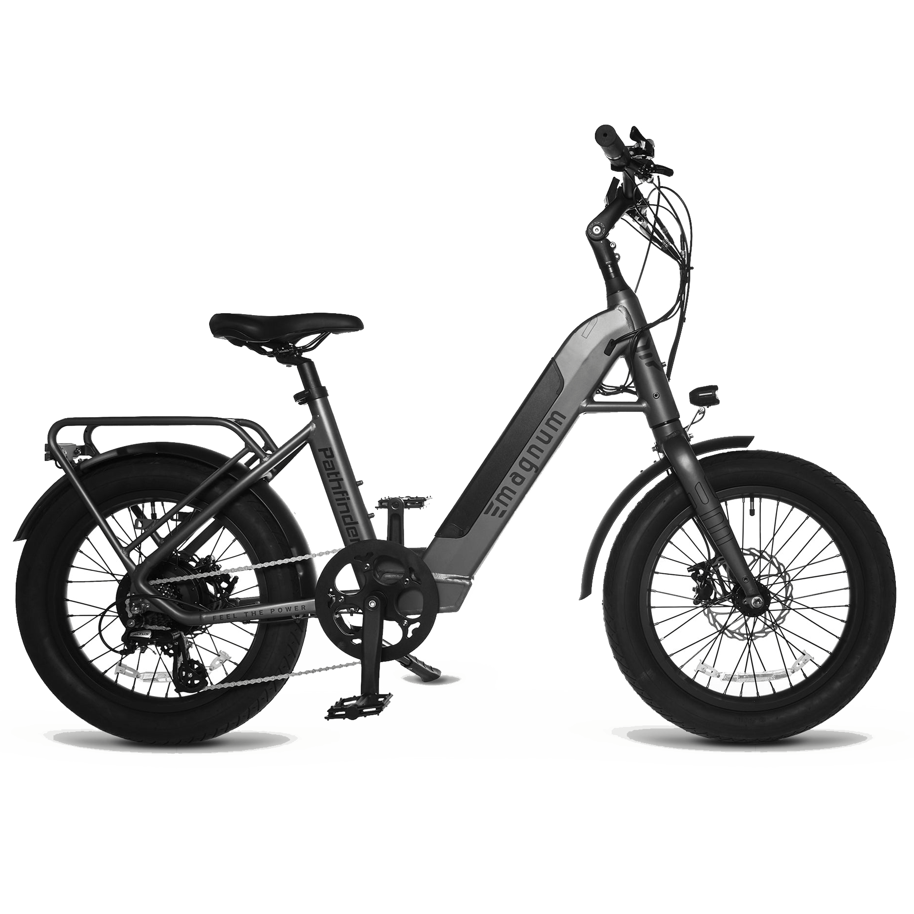 אופניים חשמליים  MAGNUM PATHFINDER - אפור