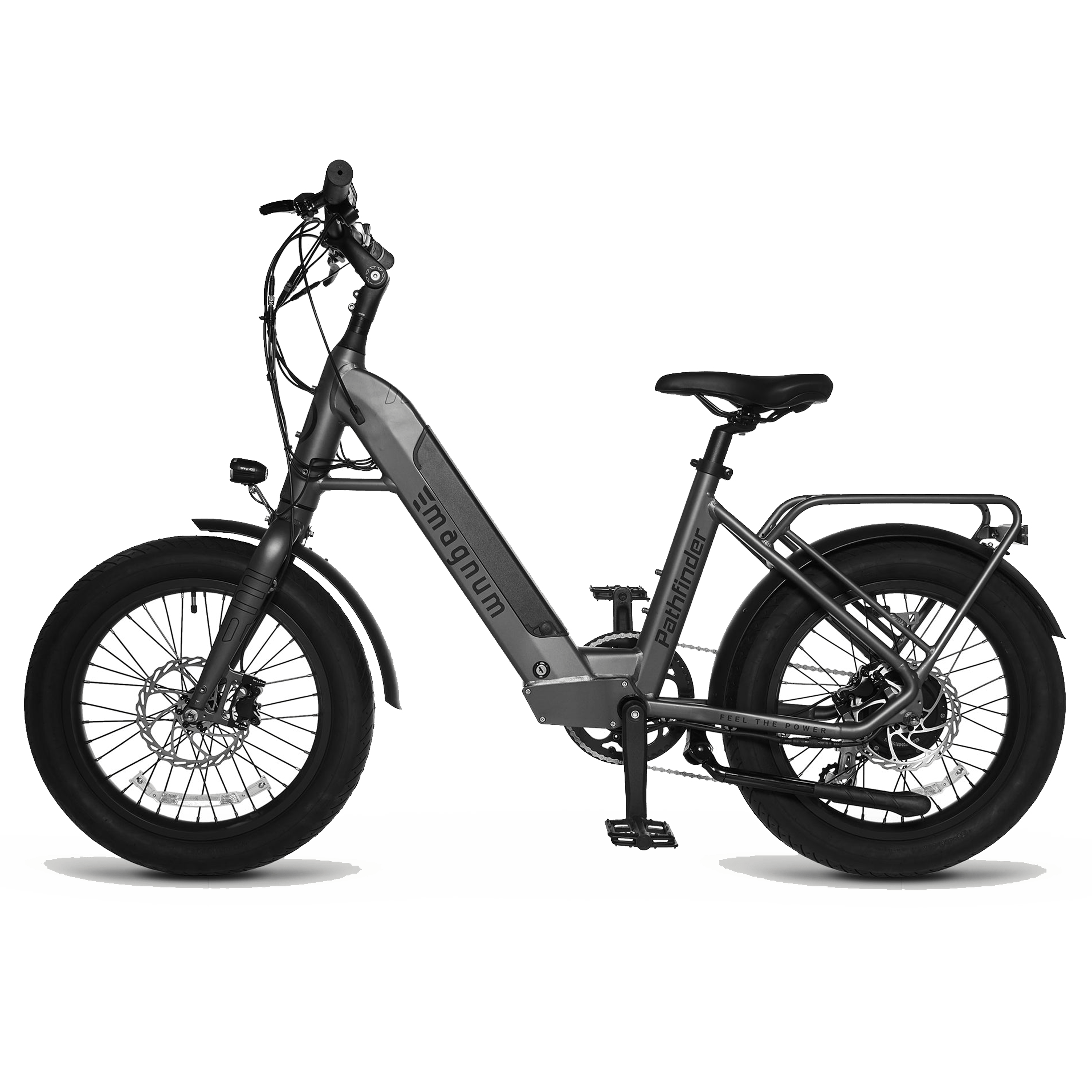 אופניים חשמליים  MAGNUM PATHFINDER - אפור