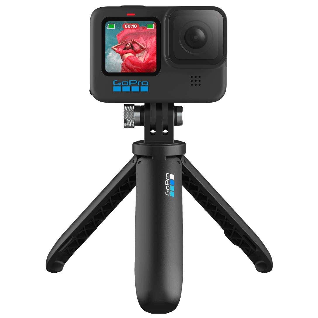 חצובה קומפקטית GoPro Shorty Tripod + Mini Extension - لون أسود ضمان سنتين ע