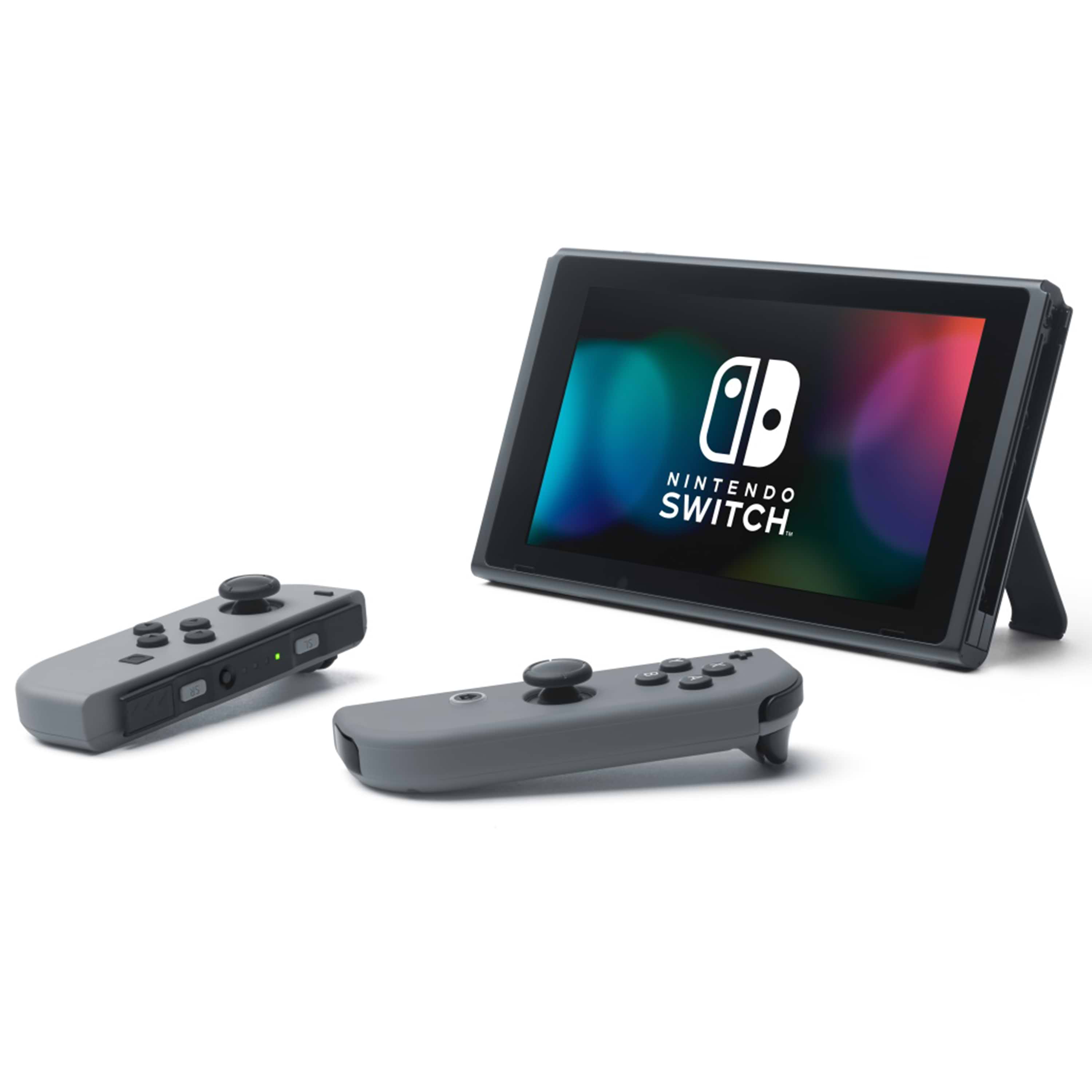 קונסולות لعبة Nintendo Switch V2 32GB مع ג'וי-קון رماديים - ضمان لمدة عام من قبل المستورد الرسمي